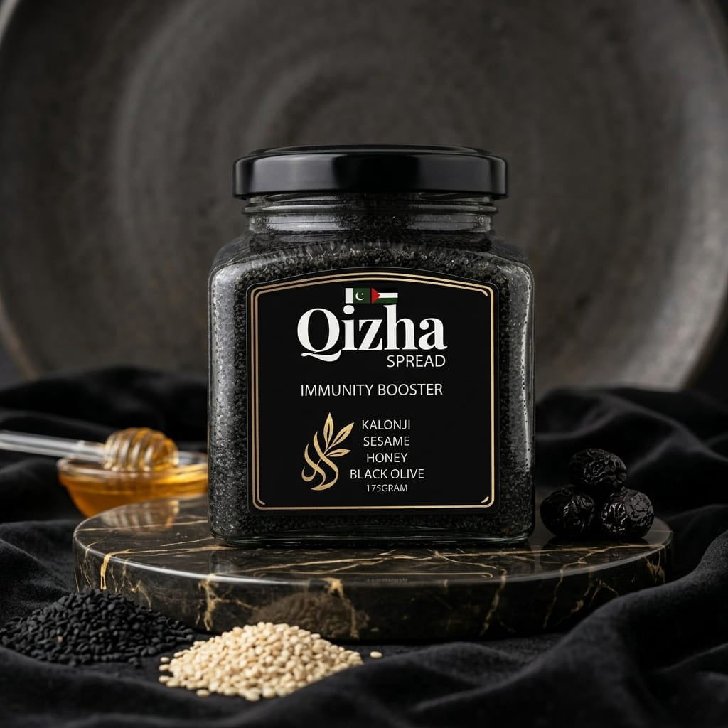 Palestinian Black Seed (Kalonji) Paste | Qizha Spread