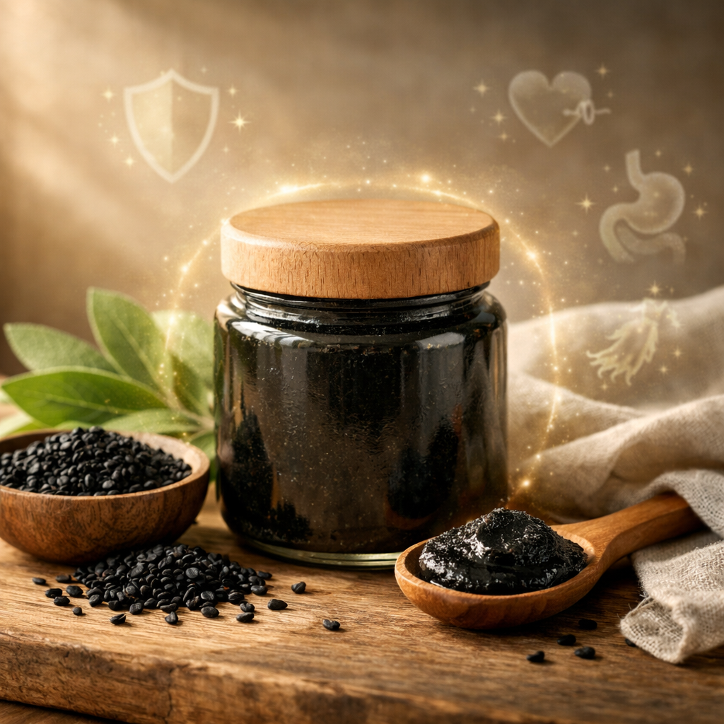 Palestinian Black Seed (Kalonji) Paste | Qizha Spread